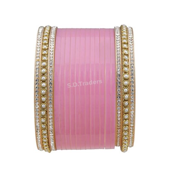 Pink Wedding Chura Design Online At Bridal Chura Store