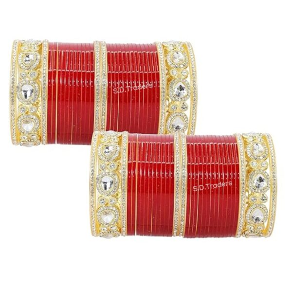 Pearl Kundan Bridal Chura