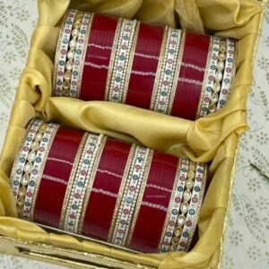 Traditional Bridal Chura Set  For Bride Online