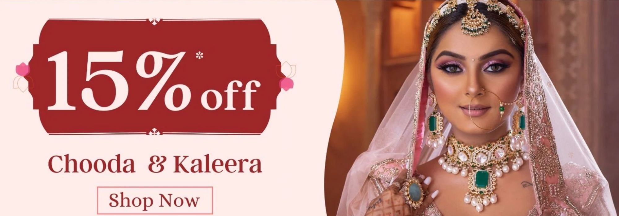 Get A Huge Discount On Our Bridal Store