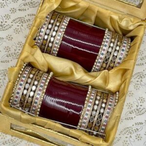 Kundan Chura Set Latest Design With Price For Wedding