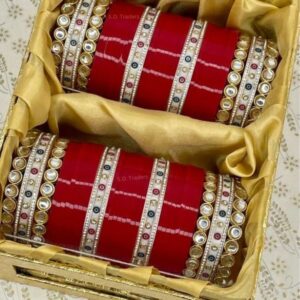 Red Bridal Chura Set Latest Design For Bride With Price