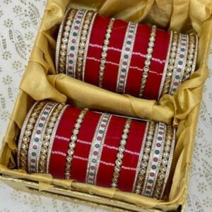 Red Chura Set : Perfect Chuda Set For Your Wedding day