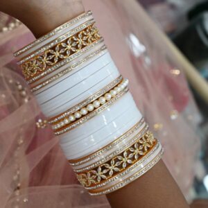 White Choora For Bride At Bridal Chura Store Online