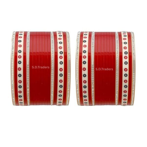 Brial Chura Low Price With Dotted Bangles Online