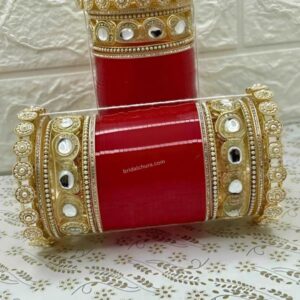 Red bridal chura