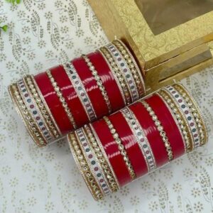 Red Chura Set : Perfect Chuda Set For Your Wedding day