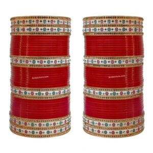 Blushing Pearl Bangles
