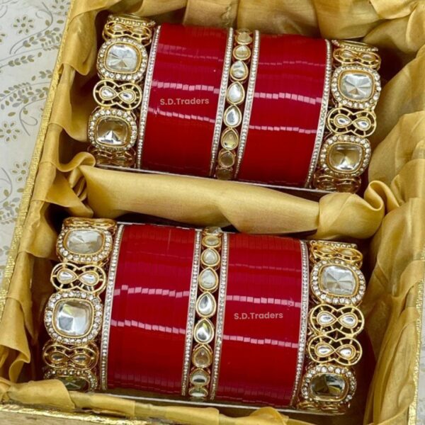 Graceful Pearl Bloom Chura - Image 2