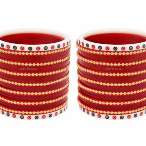 Semi Pearl Designer Wedding Chura for Bride – Elegant Traditional Bridal Bangles