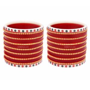 Semi Pearl Designer Wedding Chura