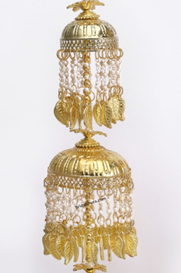 Leafy Bridal Drop Kalira - Image 3