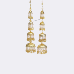 Leafy Bridal Drop Kalira