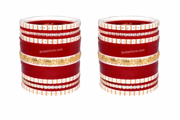 Golden Charm Maroon Chura