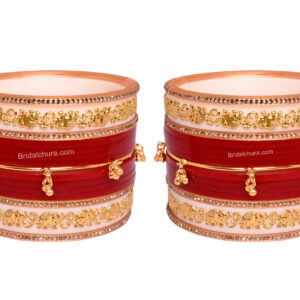 Golden Elegance Bridal Chura.