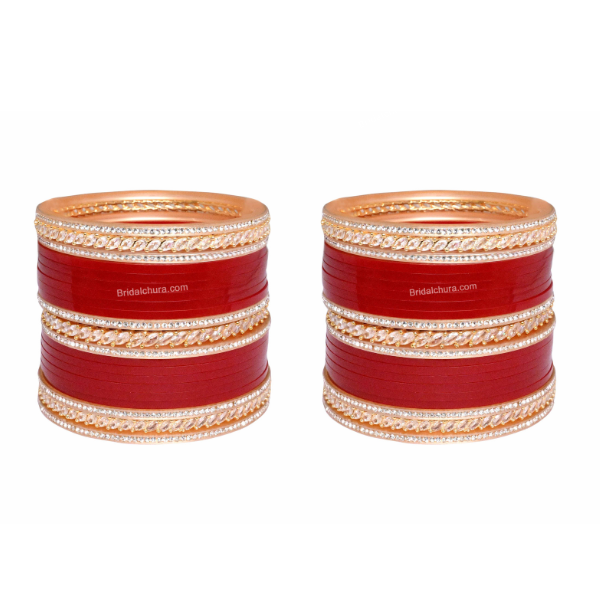 American diamond Spark Bridal Chura American diamond Spark Bridal Chura