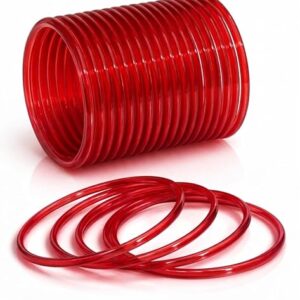 Red Jelly Bangles