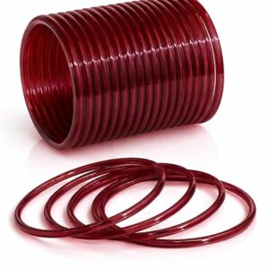 Royal Maroon Jelly Bangles