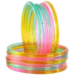 Fashionable light multi Bangles women set