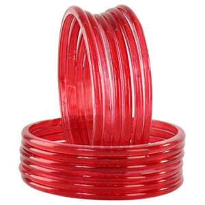 Traditional Red Bangles Women Set