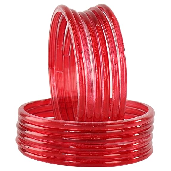 Traditional Red Bangles Women Set