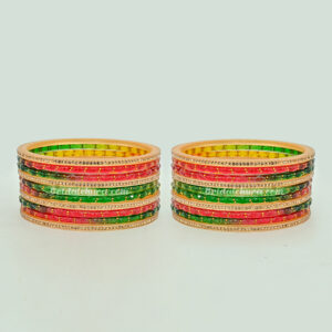 Designer Multi Raindrop Bangles