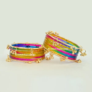 Super Multi Bangles with Kashmiri Ghungroo Bangles