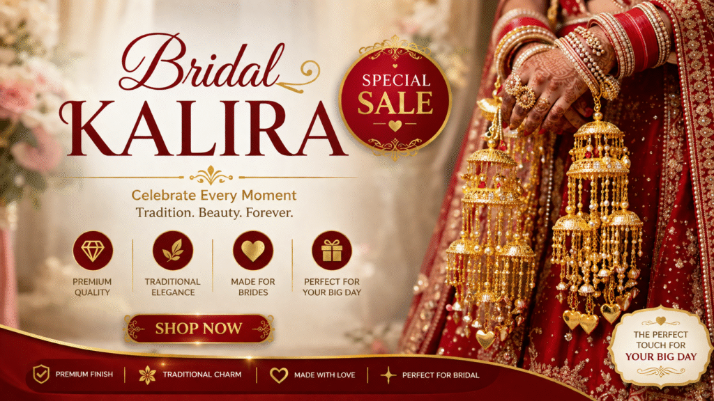 Bridal Kalira: How to Choose the Perfect Bridal Kalira for Your Wedding